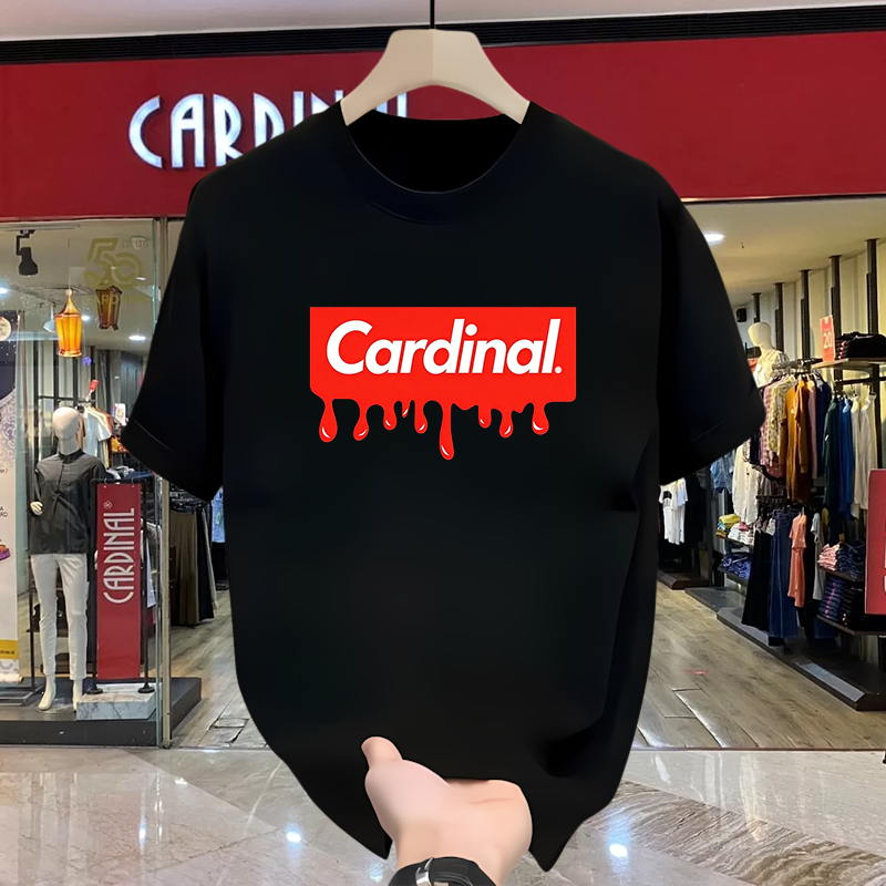 Jual Kaos Cardinal Pria Casual Katun Adem Lengan Pendek Cocok Untuk ...