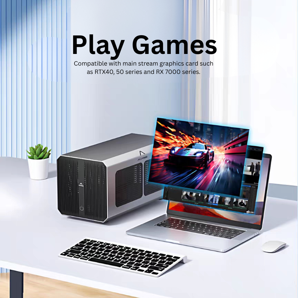 Jual Acasis 40Gbps USB4 External GPU/eGPU Dock Support RTX40/50 Series ...