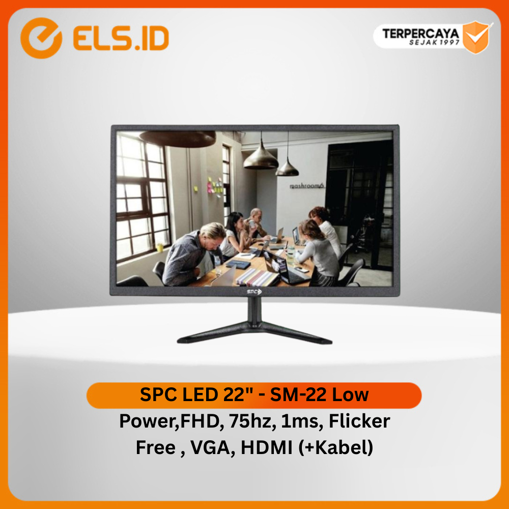 Jual SPC LED 22 inch - SM-22 Low Power,FHD, 75hz, 1ms, Flicker Free ...
