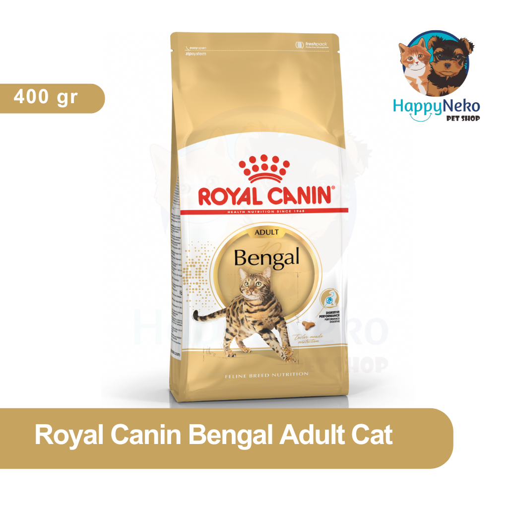 Jual ROYAL CANIN BENGAL 400GR FRESH PACK MAKANAN KUCING RAS BENGAL ...
