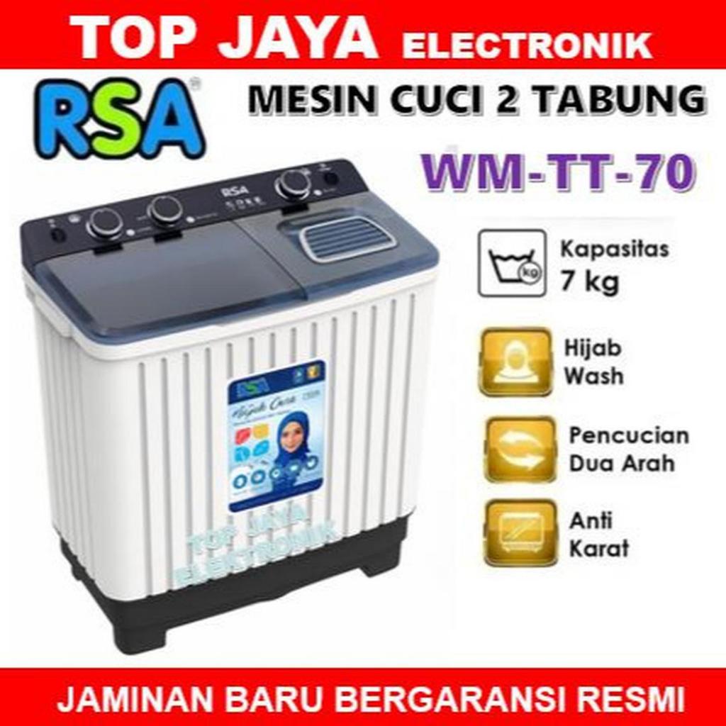 Jual MESIN CUCI RSA 7 KG 2 TABUNG/RSA MESIN CUCI 2 TABUNG 7KG WM TT770 ...