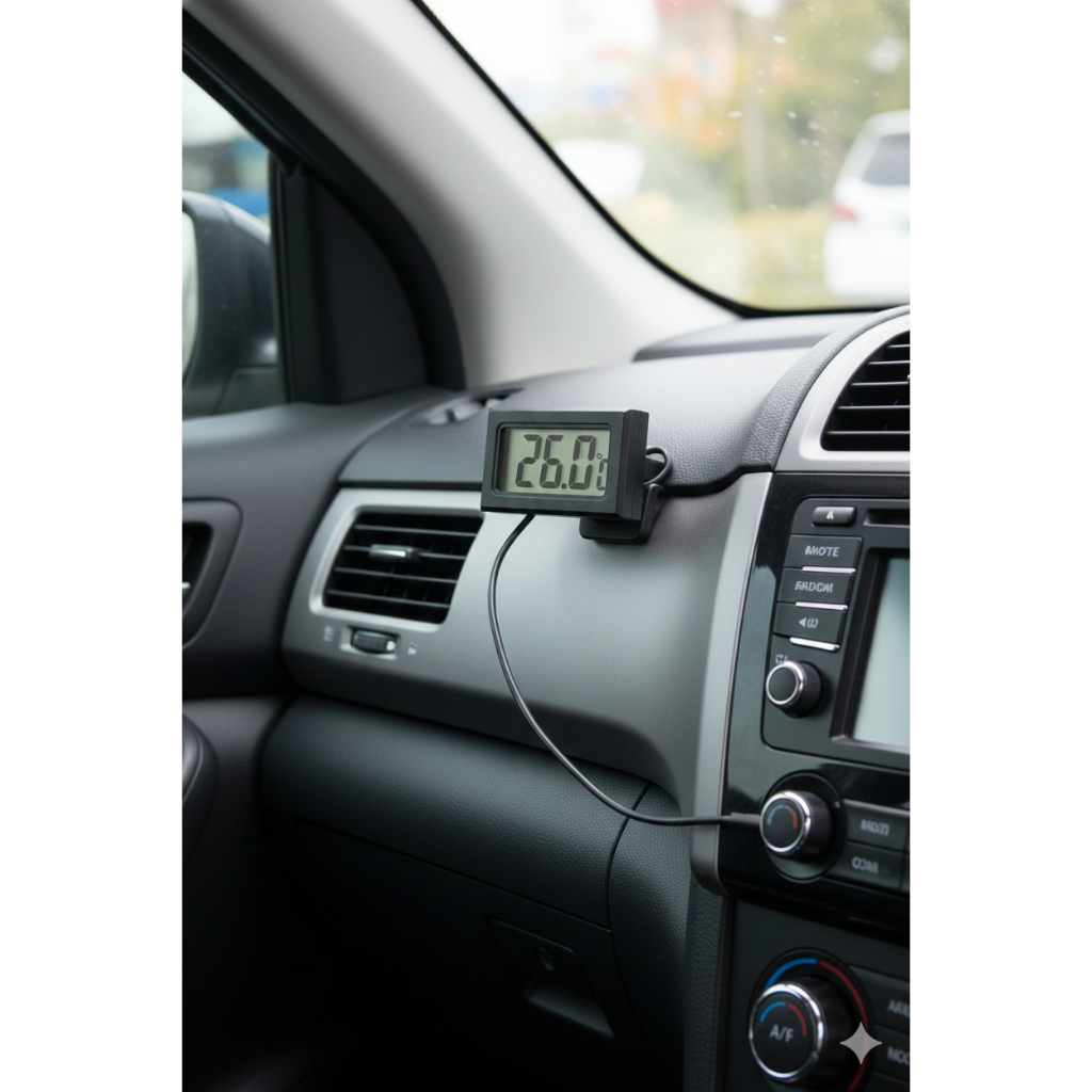 Jual Termometer Digital TPM-10 / Alat Cek Suhu AC Mobil / Termometer ...