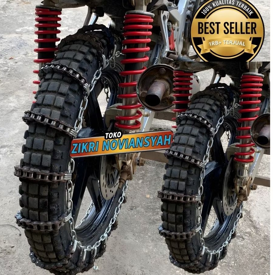 Jual RANTAI BAN MOTOR GUNUNG MOTOR OJEK ANTI SLIP KUALITAS TERBAIK ...