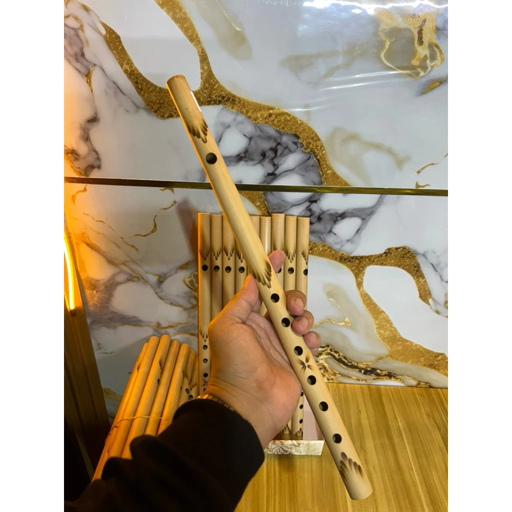 Jual Seruling Bambu Dangdut 45cm 6 Lubang Halus Rapi | Alat Musik ...