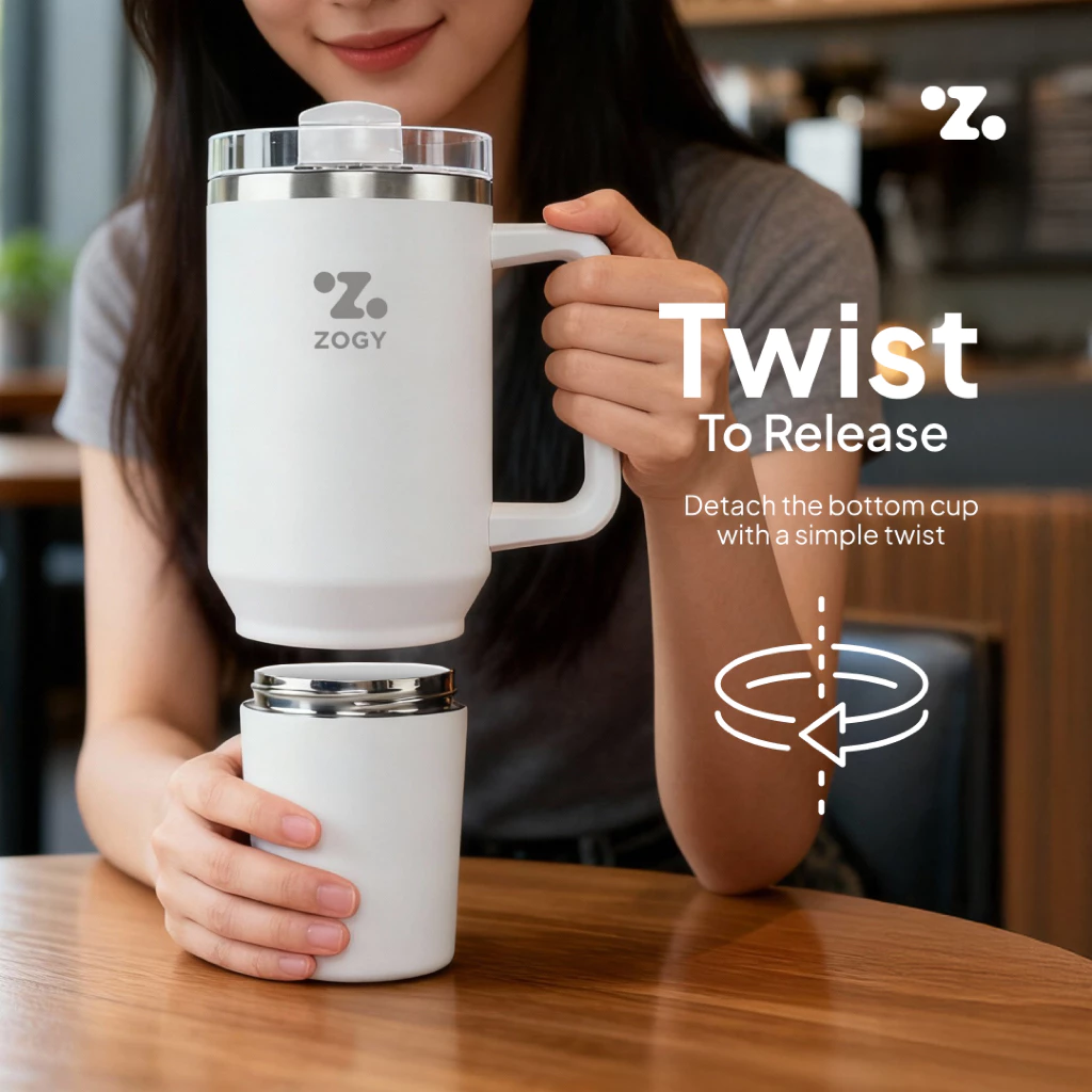 Detail Ukuran Zogy Twin Cup