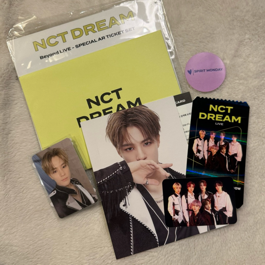 Jual NCT DREAM JENO BEYOND LIVE SPECIAL AR TICKET SET | Shopee
