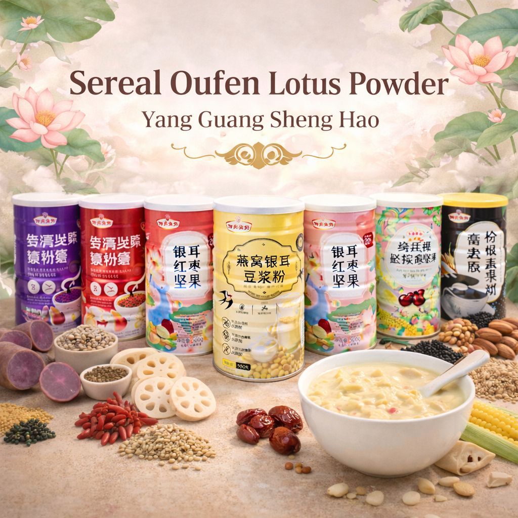 Jual (HALAL) ORIGINAL Ou Fen Lotus Root Powder Bubuk Teratai Fruit And ...