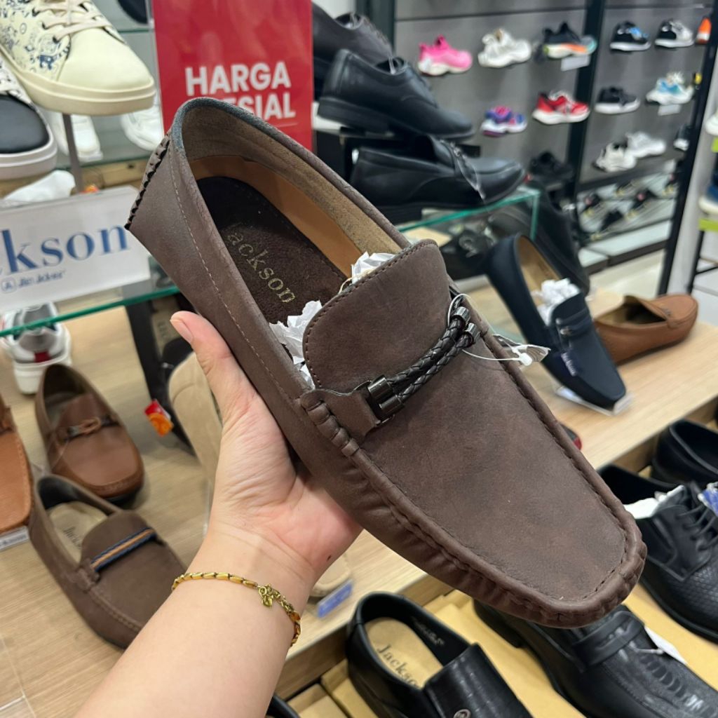 Jual JACKSON SEPATU PRIA SLIP ON KEREN ORIGINAL | Shopee Indonesia