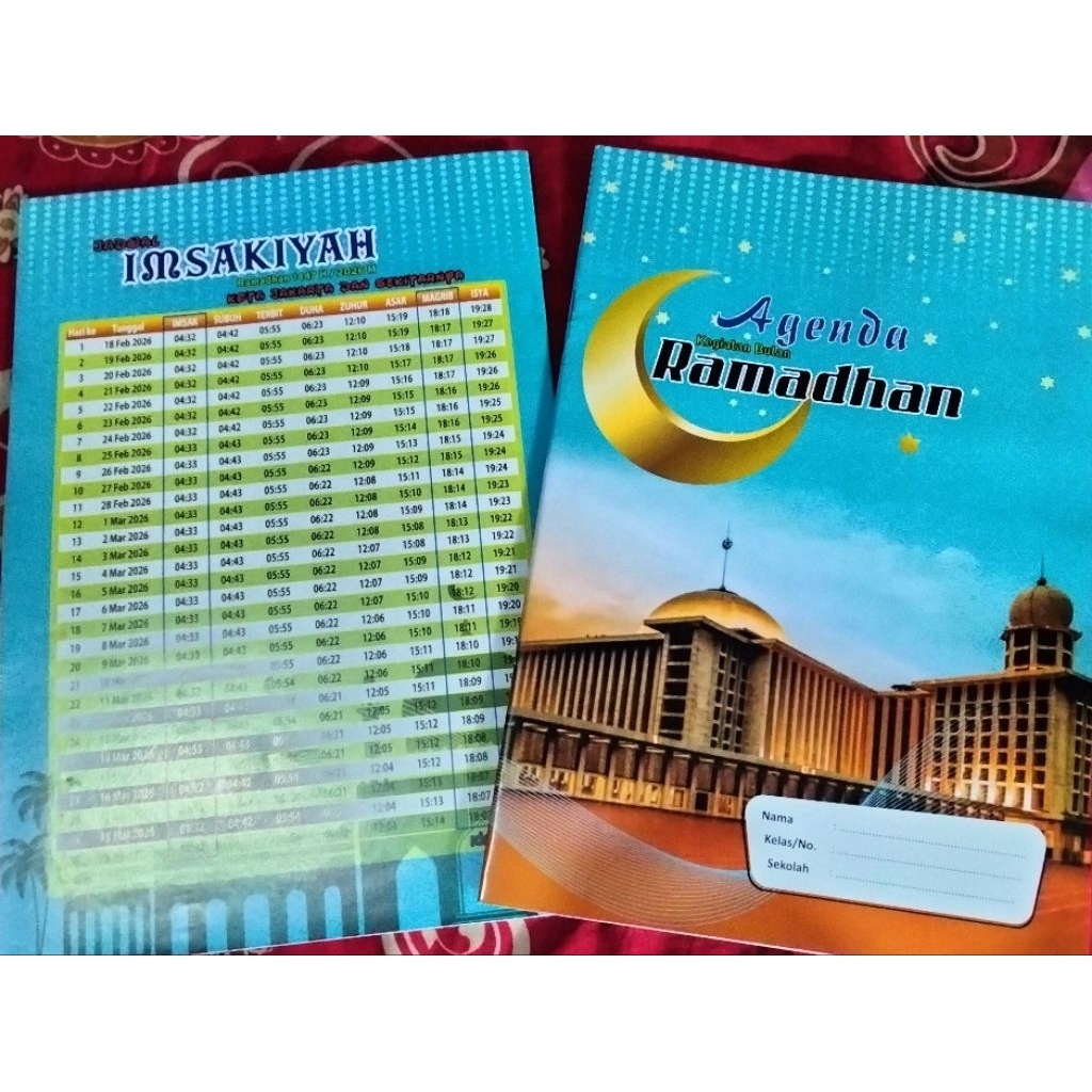 Jual BUKU JURNAL KEGIATAN PESANTREN RAMADHAN | Shopee Indonesia