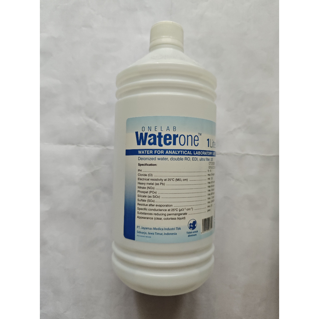 Jual OneLab Water One Onemed 1 liter Air Murni Purified | Shopee Indonesia