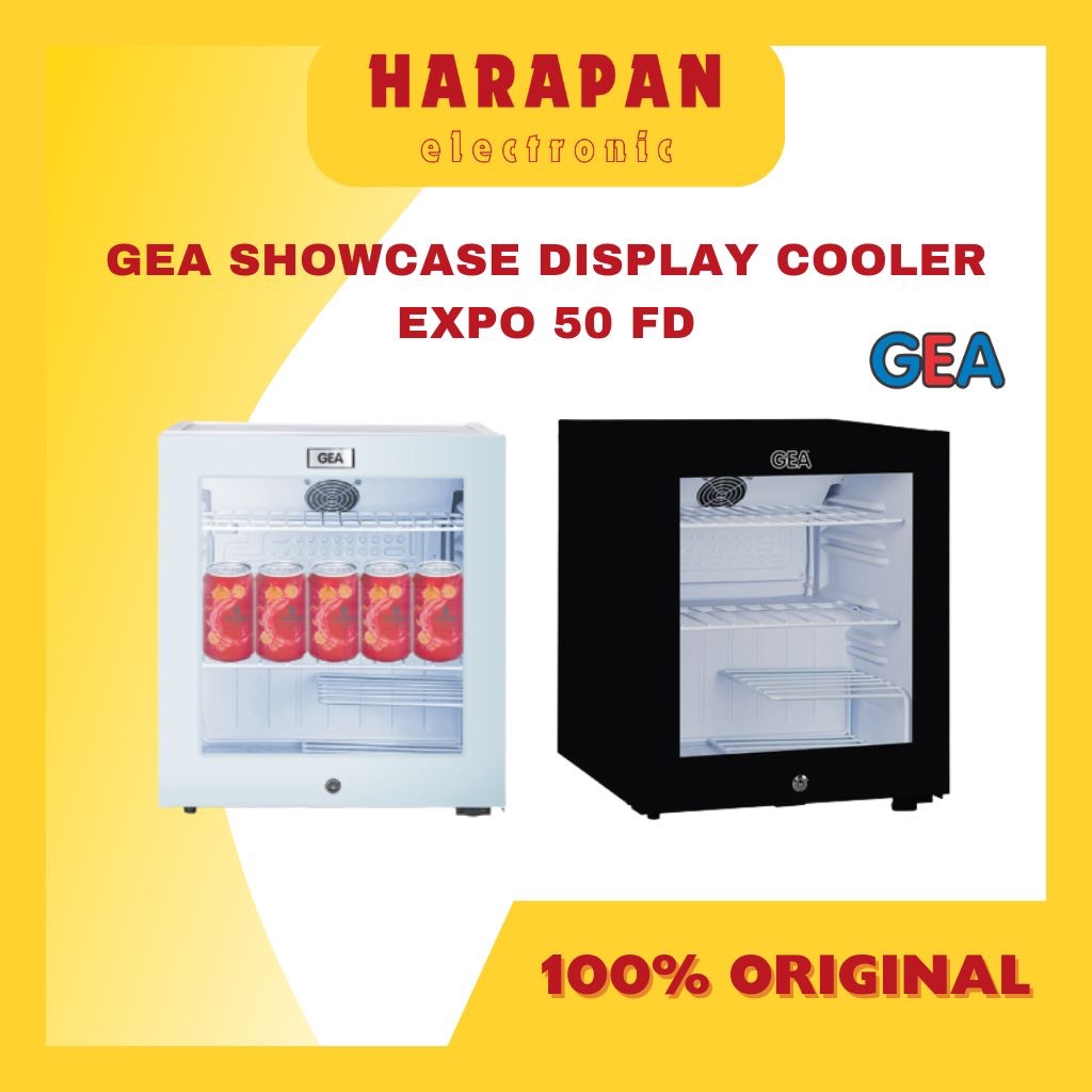 Jual GEA SHOWCASE MINI PORTABLE DISPLAY COOLER EXPO 50 FD GARANSI RESMI ...