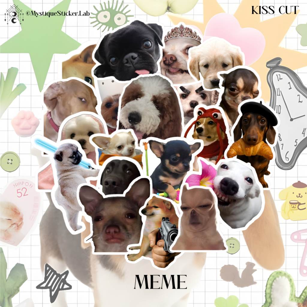 Jual [NEW!] [READY] Sticker MEME Pack | 20 Pcs | Kertas A6 | Vinyl ...