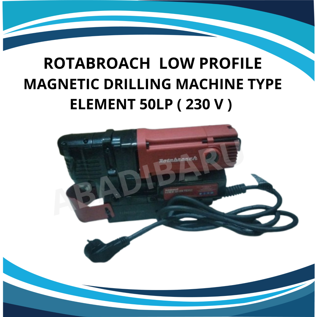 Jual MESIN BOR ROTABROACH LOW PROFILE MAGNETIC DRILLING MACHINE TYPE ...