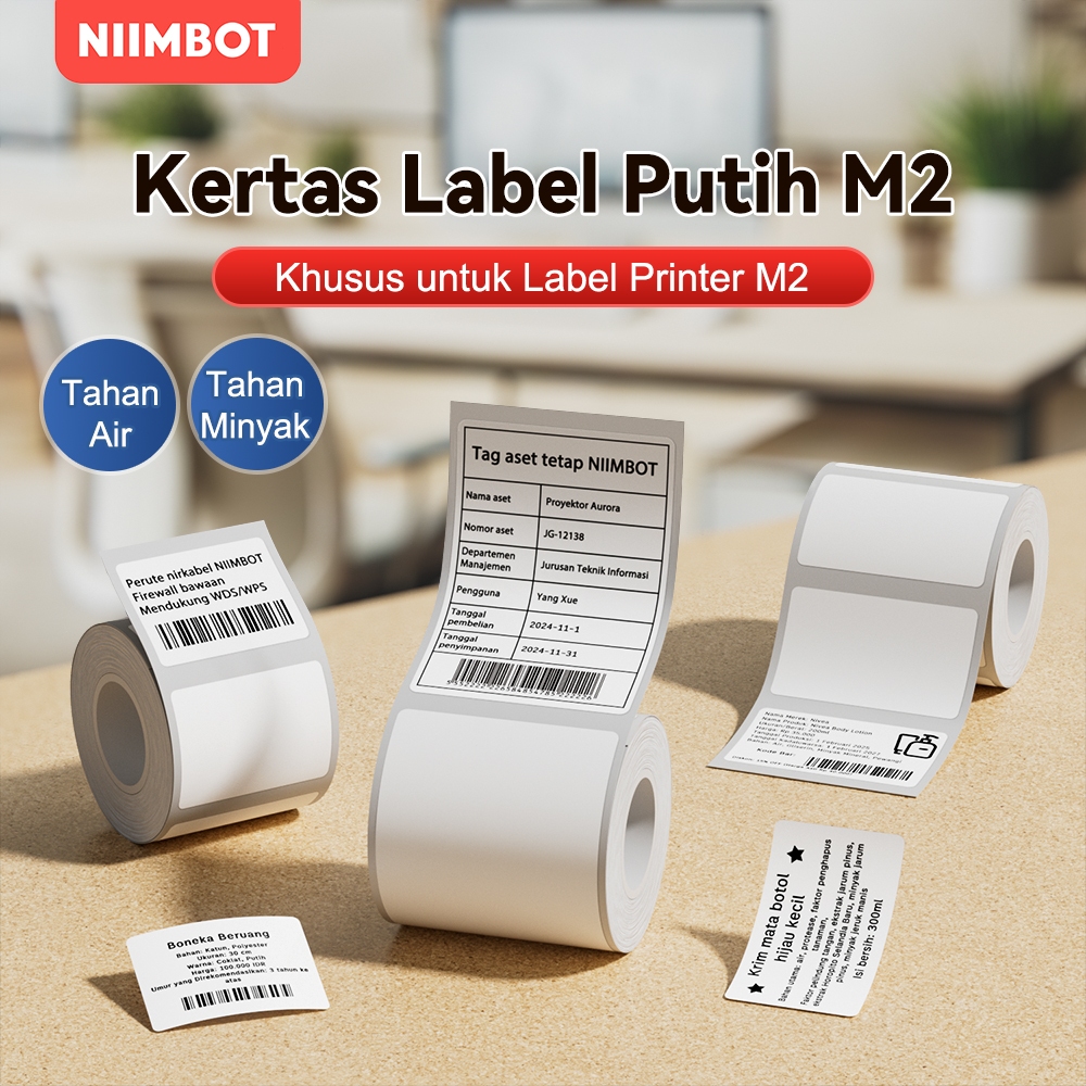 Jual NIIMBOT M2 Stiker Label Putih, Label Harga Barang dan Makanan ...
