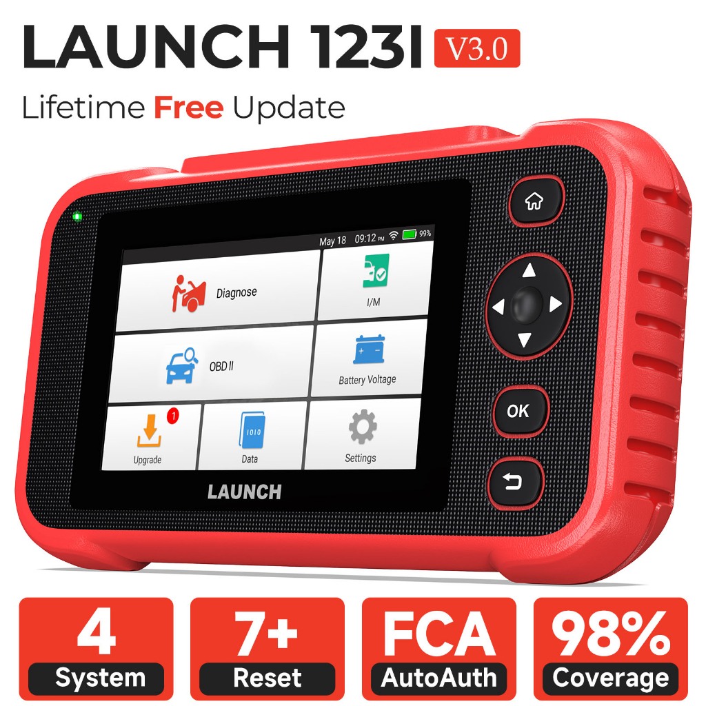 Jual OBD2 Scanner Mobil Universal LAUNCH CRP123i V3.0 4 Sistem Alat ...