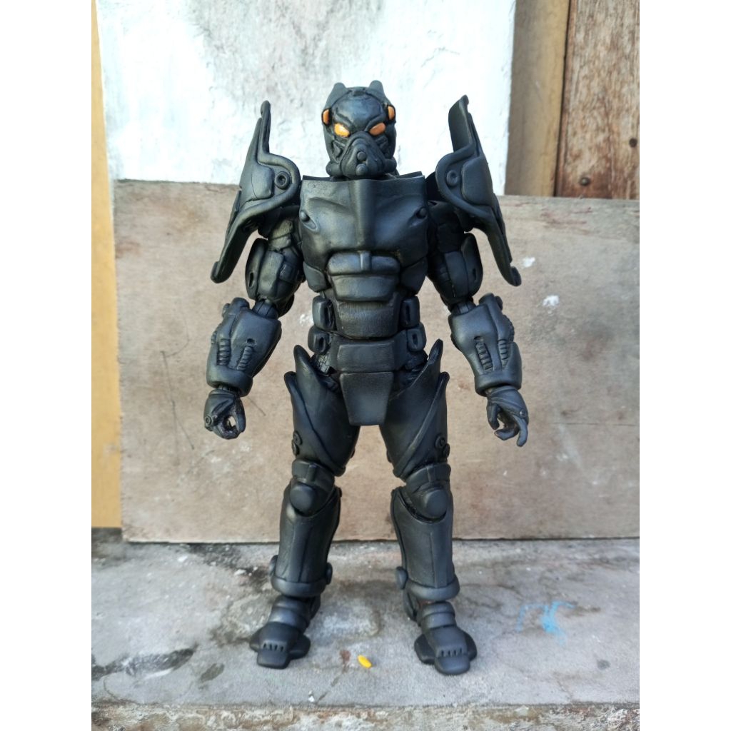 Jual power armor fallout custom action figure # fall out robot mecha ...