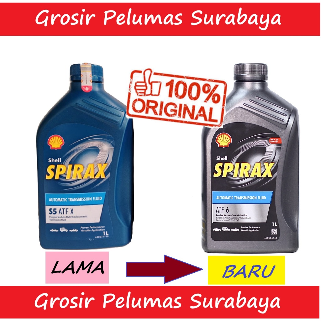 Jual Original Shell Spirax S5 ATF X ATF 6 - Dexron VI Dextron 6 TIV WS ...