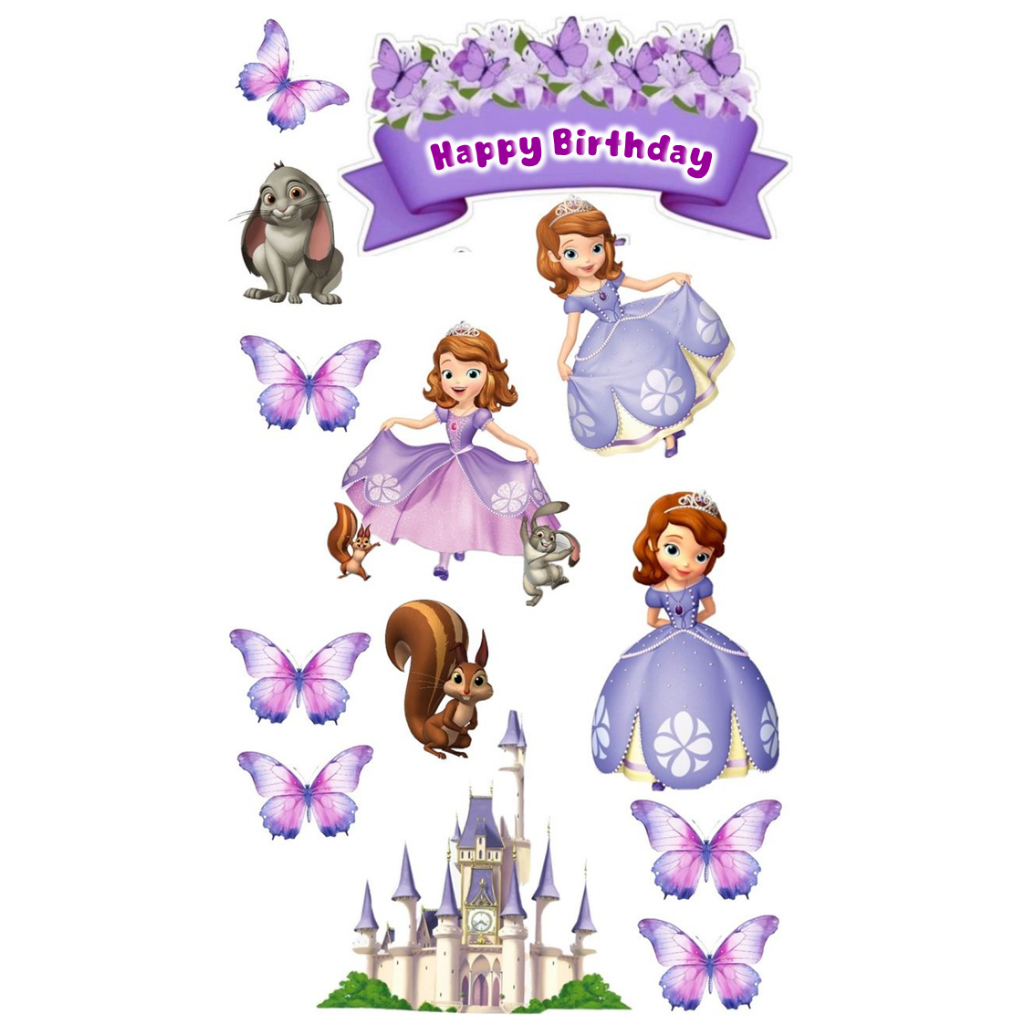 Jual TOPPER SOFIA PRINCESS SOFIA TOPPER SHOFIA Kertas Foto Glossy ...
