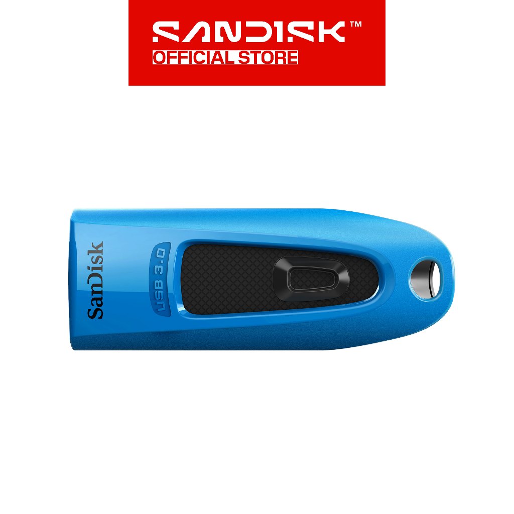 SANDISK CZ48 Ultra 32GB USB 3.0 (Blue / Biru) - Flash Drive (3)