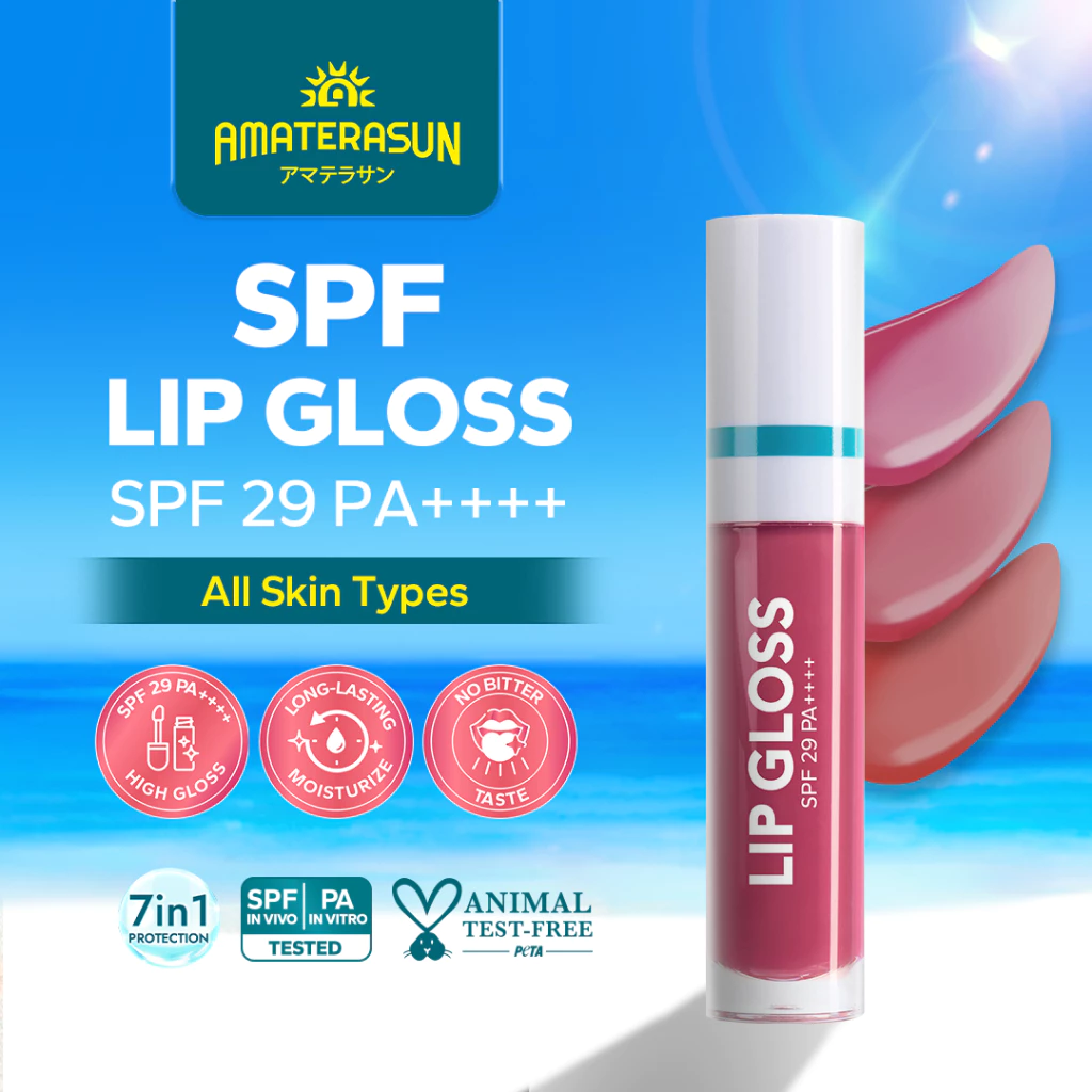 Pratinjau AMATERASUN Lip Gloss SPF29 PA++++