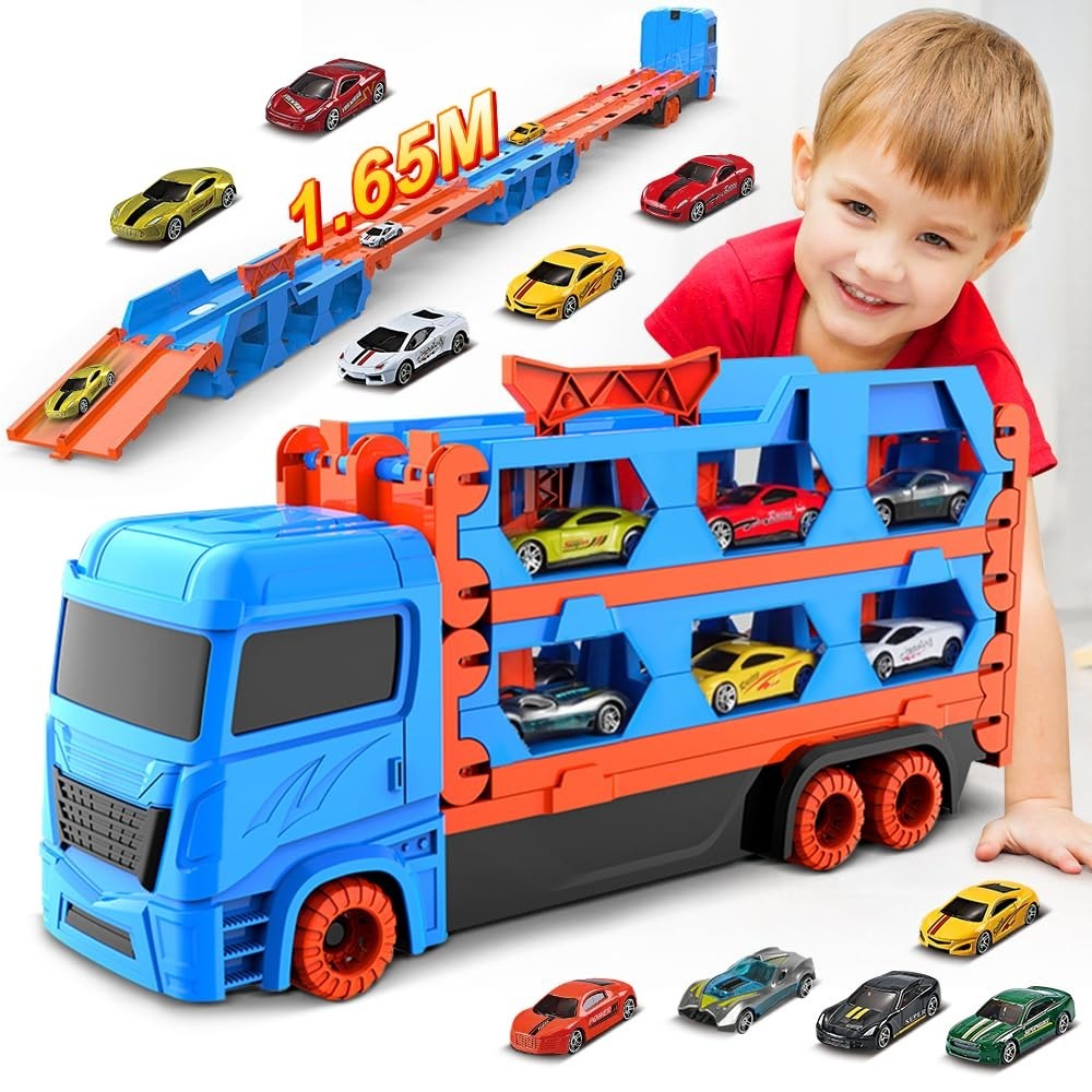 Jual Mainan Anak Racing Go Car Mobil Truck Dengan Lintasan Balap Mobil ...