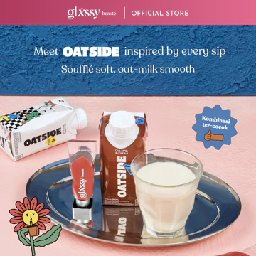 Glxssy Beaute X Oatside Souffle Satin Stain Glossy Version