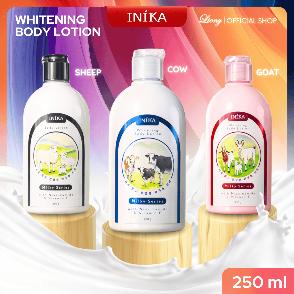 Jual INIKA Handbody Lotion Whitening ORI 100% READY | Hand Body Pemutih ...