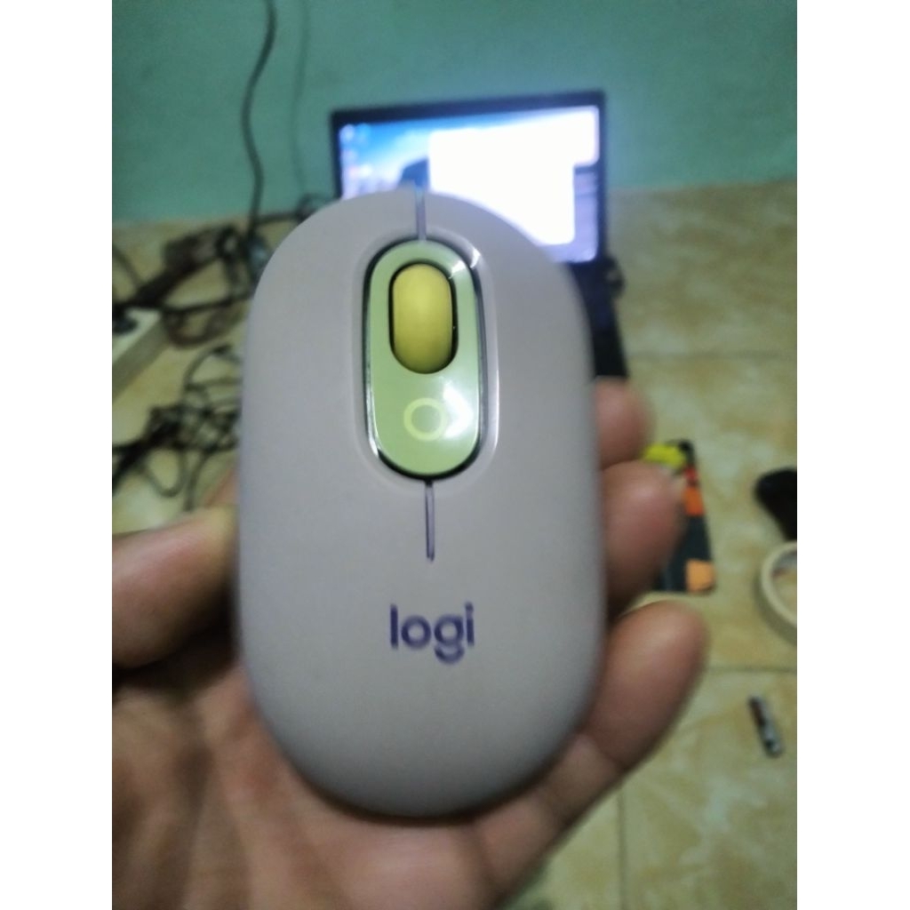 Jual Logitech wireless mouse Pop original normal | Shopee Indonesia