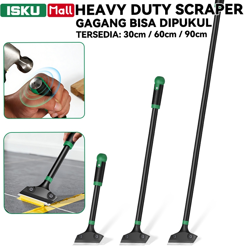 Jual ISKU Kape Gagang Panjang Scraper Lantai & Kaca 30cm 60cm 90cm Alat ...
