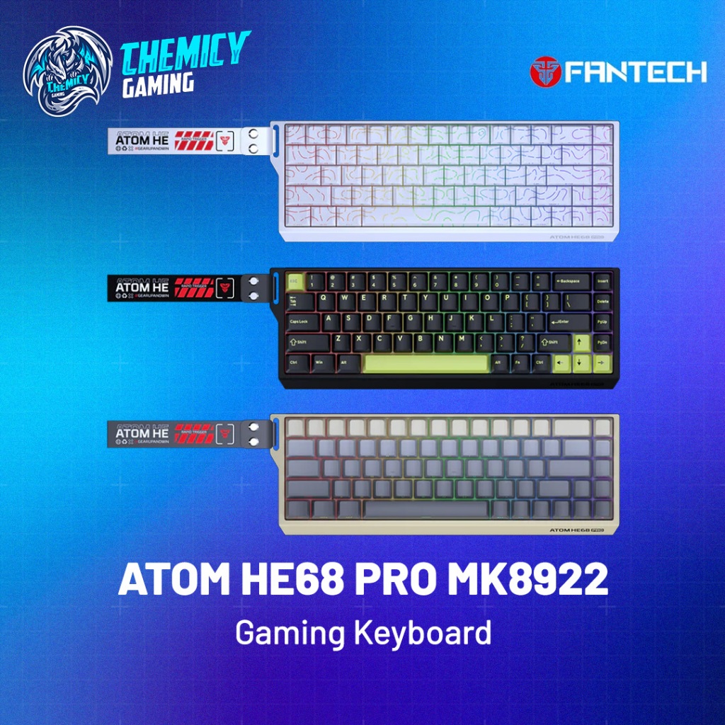 Jual FANTECH Atom HE68 / Atom HE-68 Pro / MK8922 / MK-8922 Wireless 8K ...