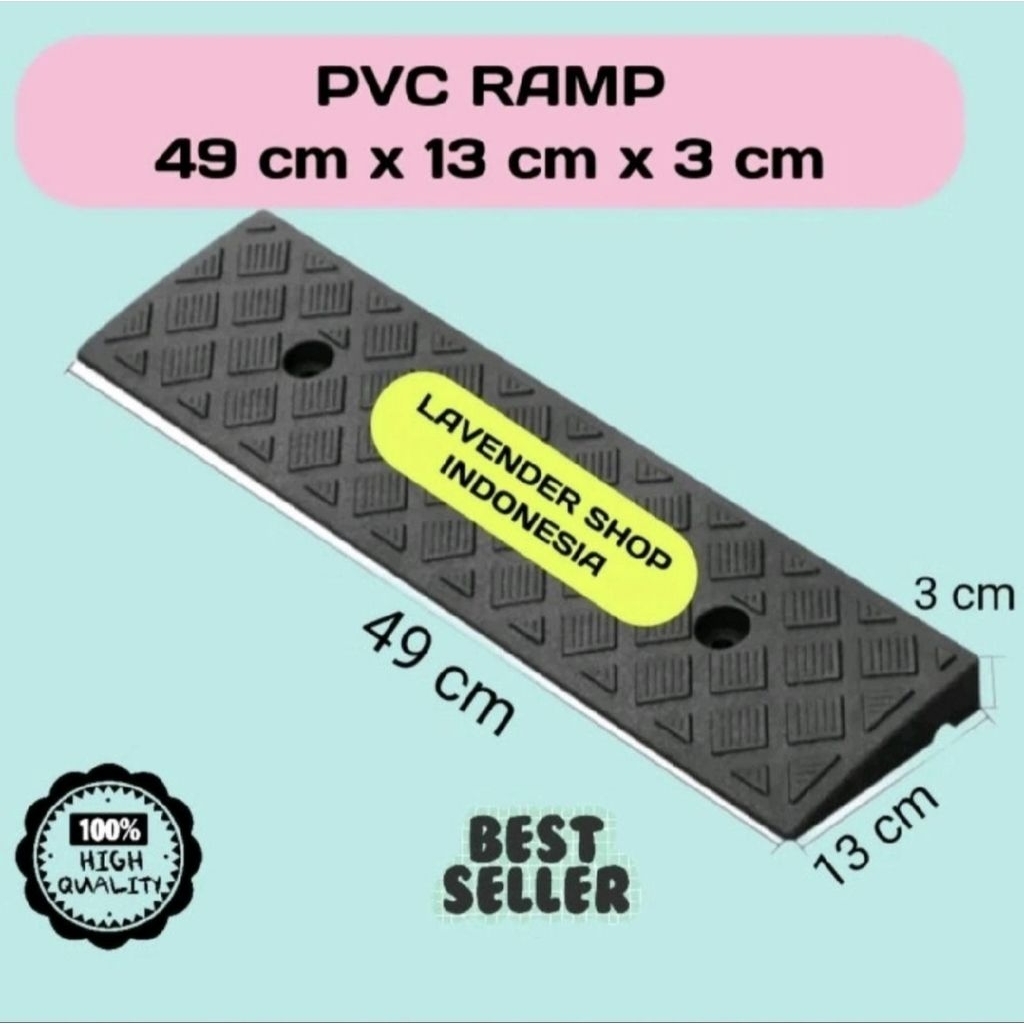 Jual Curb Ramp PVC Ramp Plastik Keras / Tanjakan Kursi Roda | Shopee ...