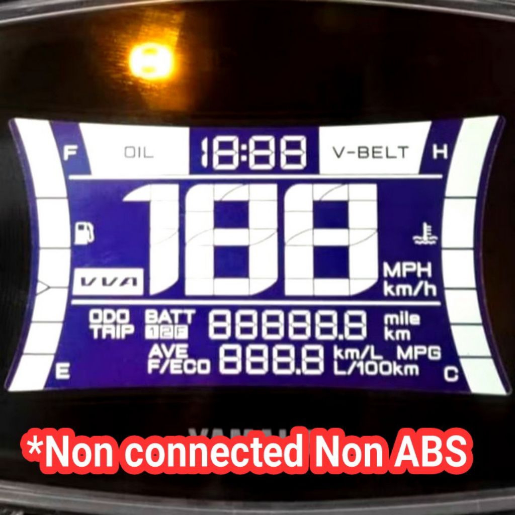 Jual LCD NMAX New 2019 - 2023, Negative Display/ Inverted PNP untuk ...
