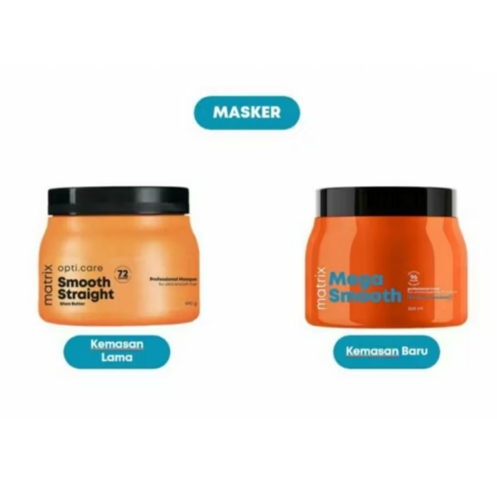 Jual MATRIX MEGA SMOOTH PROFESIONAL MASK 490 GR (MASKER RAMBUT ...