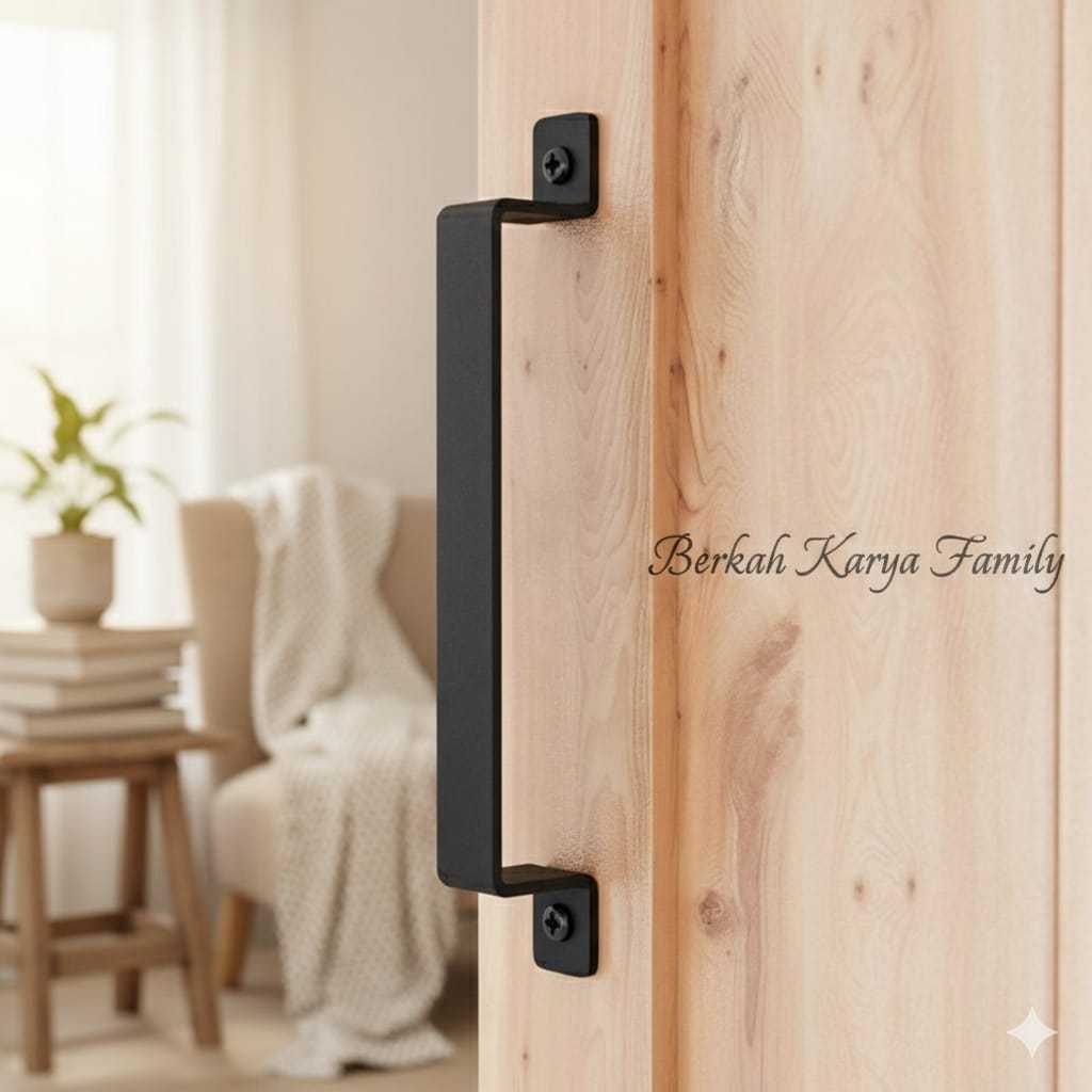 Jual Handle pintu vintage plat besi 2,5cm dan 3 mm | Shopee Indonesia