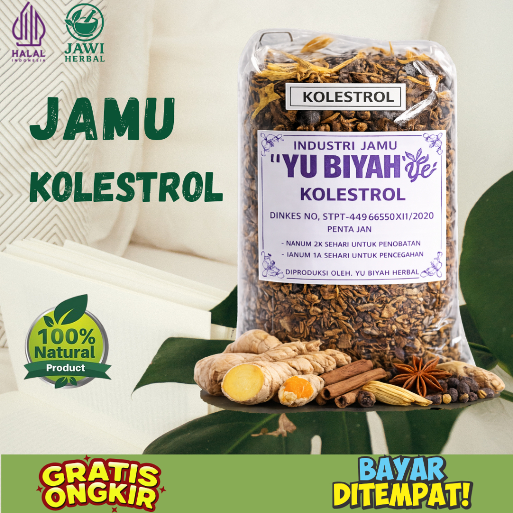 Jamu Godok Kolesterol Herbal Tradisional I Peluntur Lemak Rempah Kering Godok Asli Ampuh