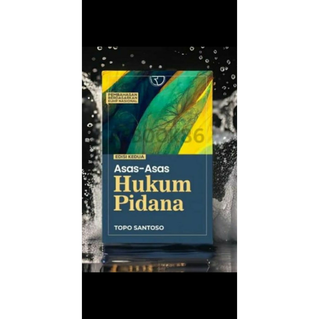 Jual BUKU ASAS ASAS HUKUM PIDANA KARANGAN TOPO SANTOSO | Shopee Indonesia
