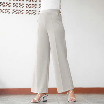 HaymeeIDN Celana Kulot Tulang Bawahan Highwaist Wanita Bawahan Kulot Premium Scuba