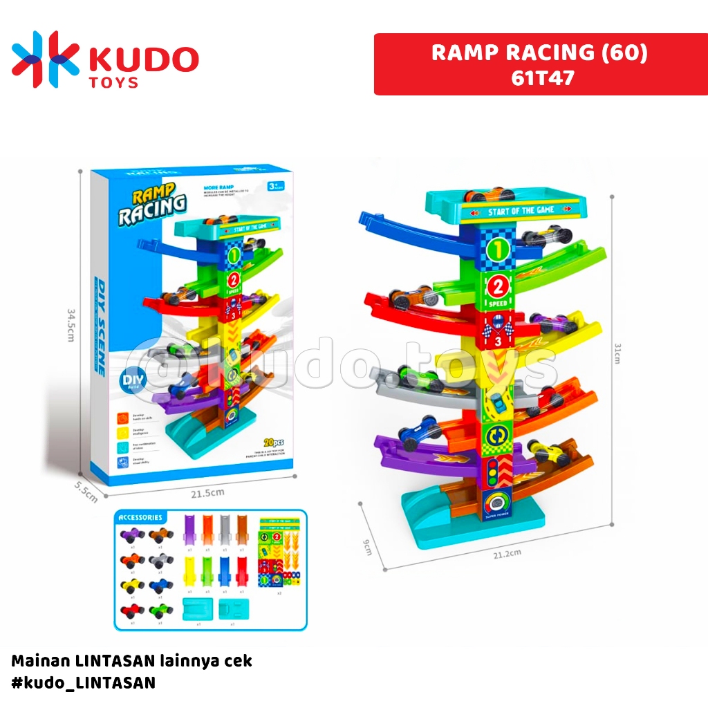 Jual MAINAN ANAK RAMP RACING 61T47 RACE MOBIL | Shopee Indonesia