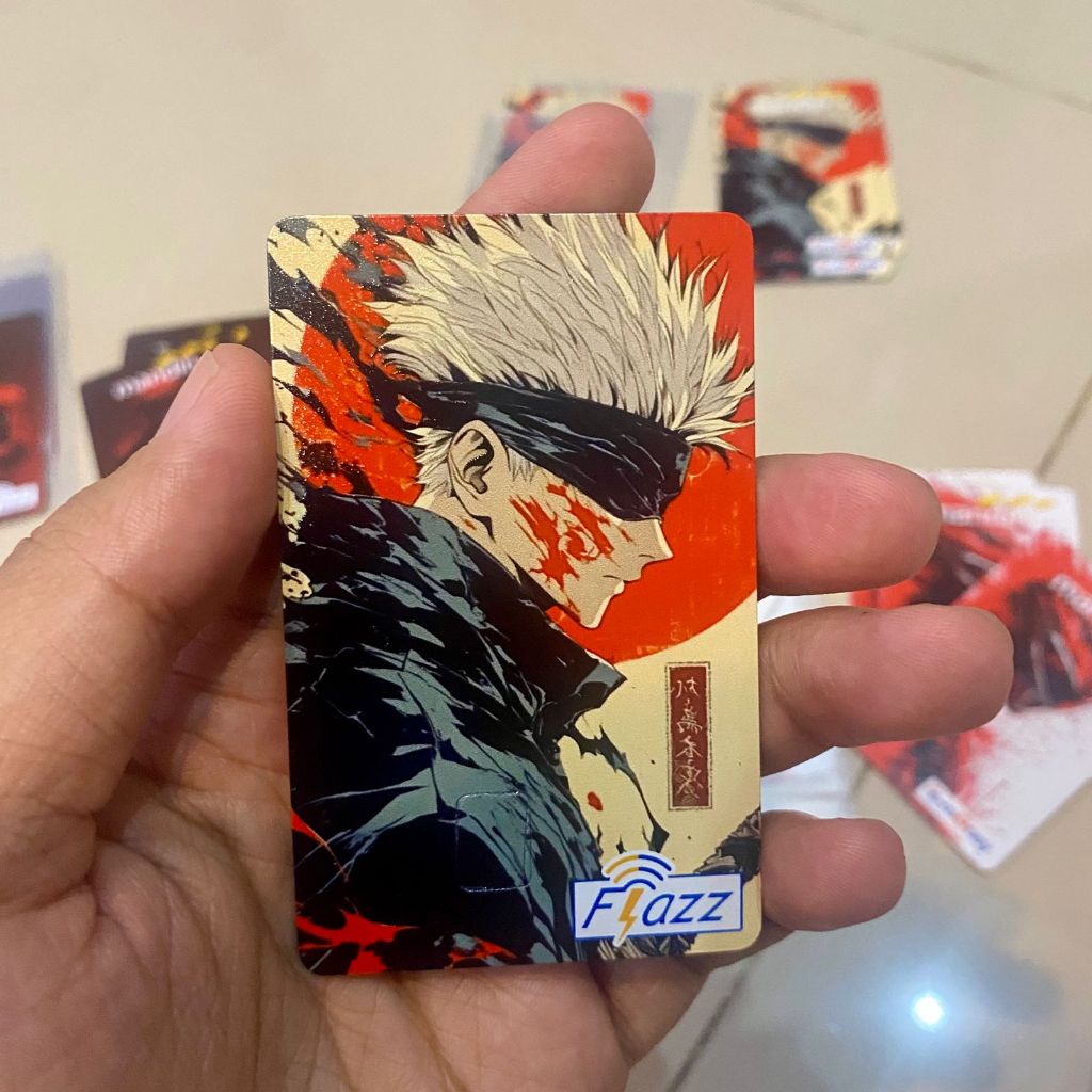 Jual SATORU GOJO Flazz BCA eMoney Mandiri e-Money Custom Original ...