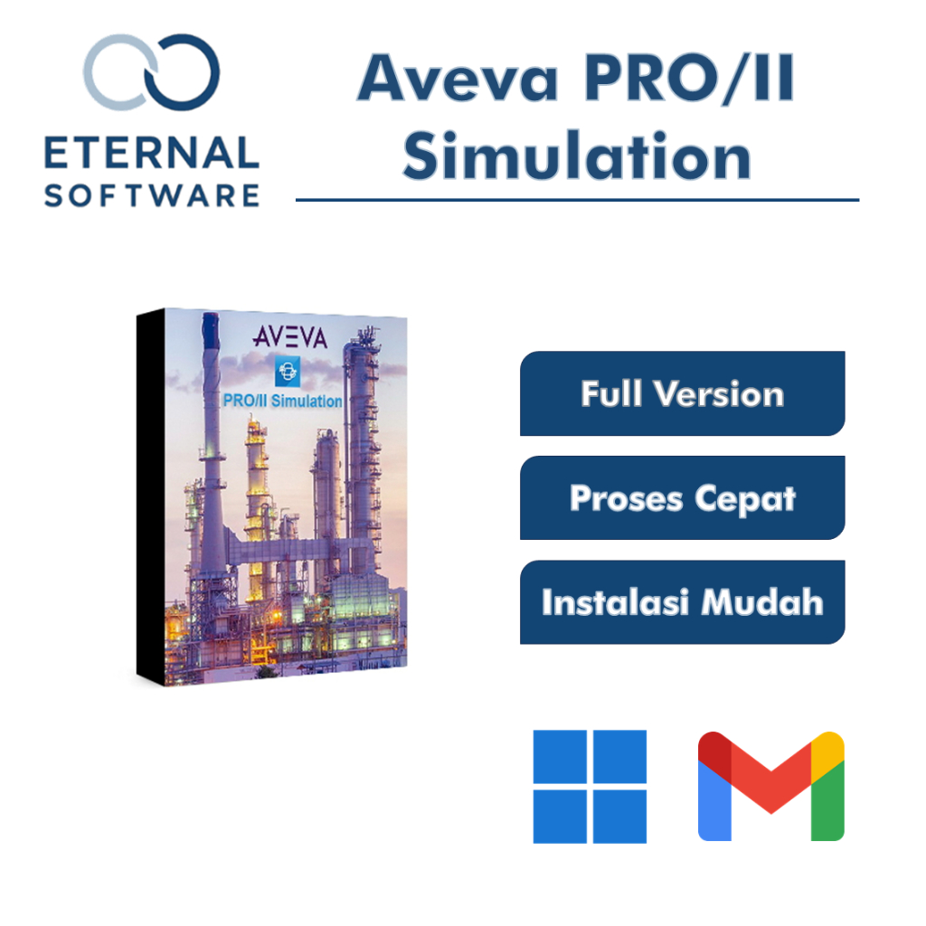Jual Aveva PRO/II Simulation Full Version Software Simulasi Proses ...