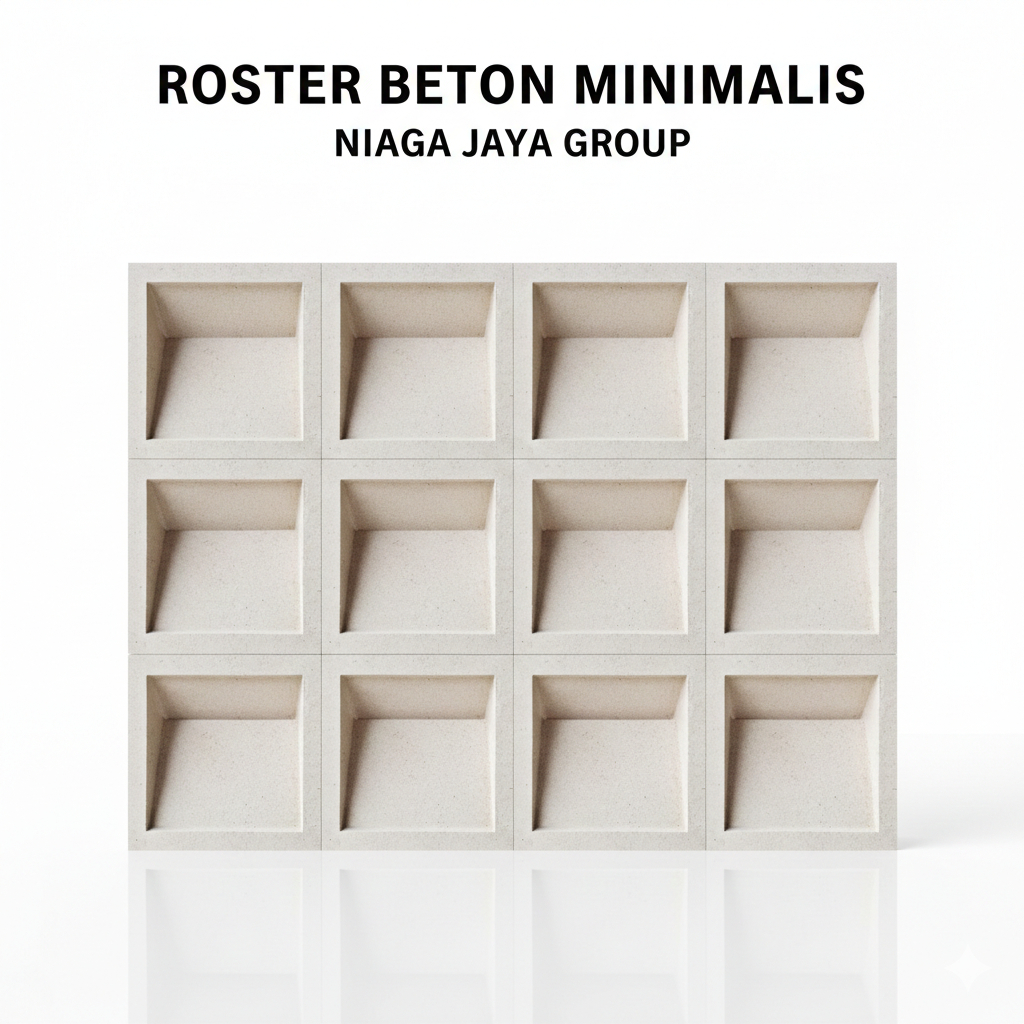 Jual Roster Beton Minimalis - Nako Anti Tampias, Ukuran 20 x 20 ...