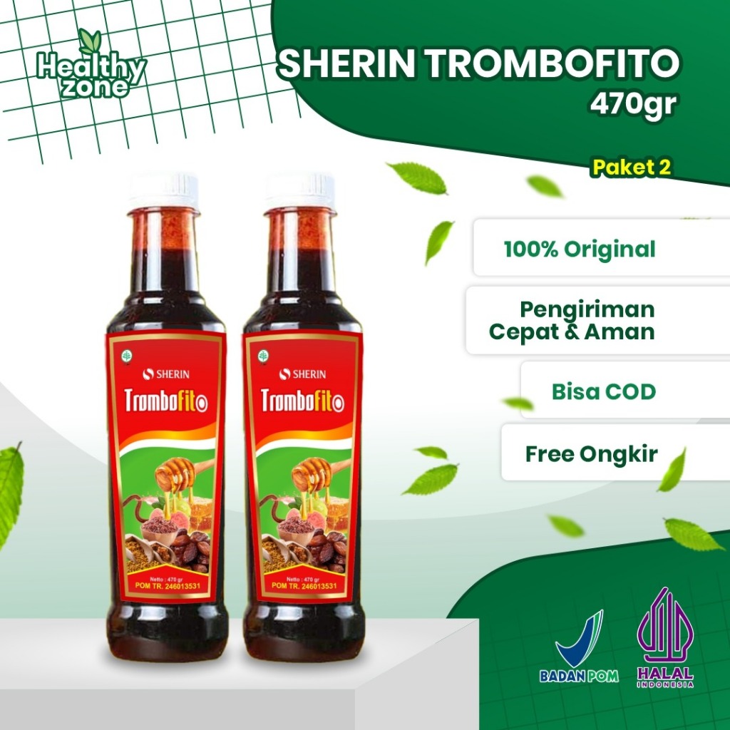 Jual [PAKET] SHERIN 2 Botol Sari Kurma Madu Angkak Trombofito - Isi ...