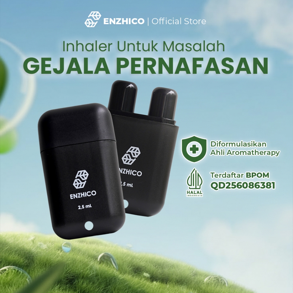 Jual ENZHICO ZHITHERA Inhaler Vertigo Pusing Aromaterapi Atasi Pusing ...