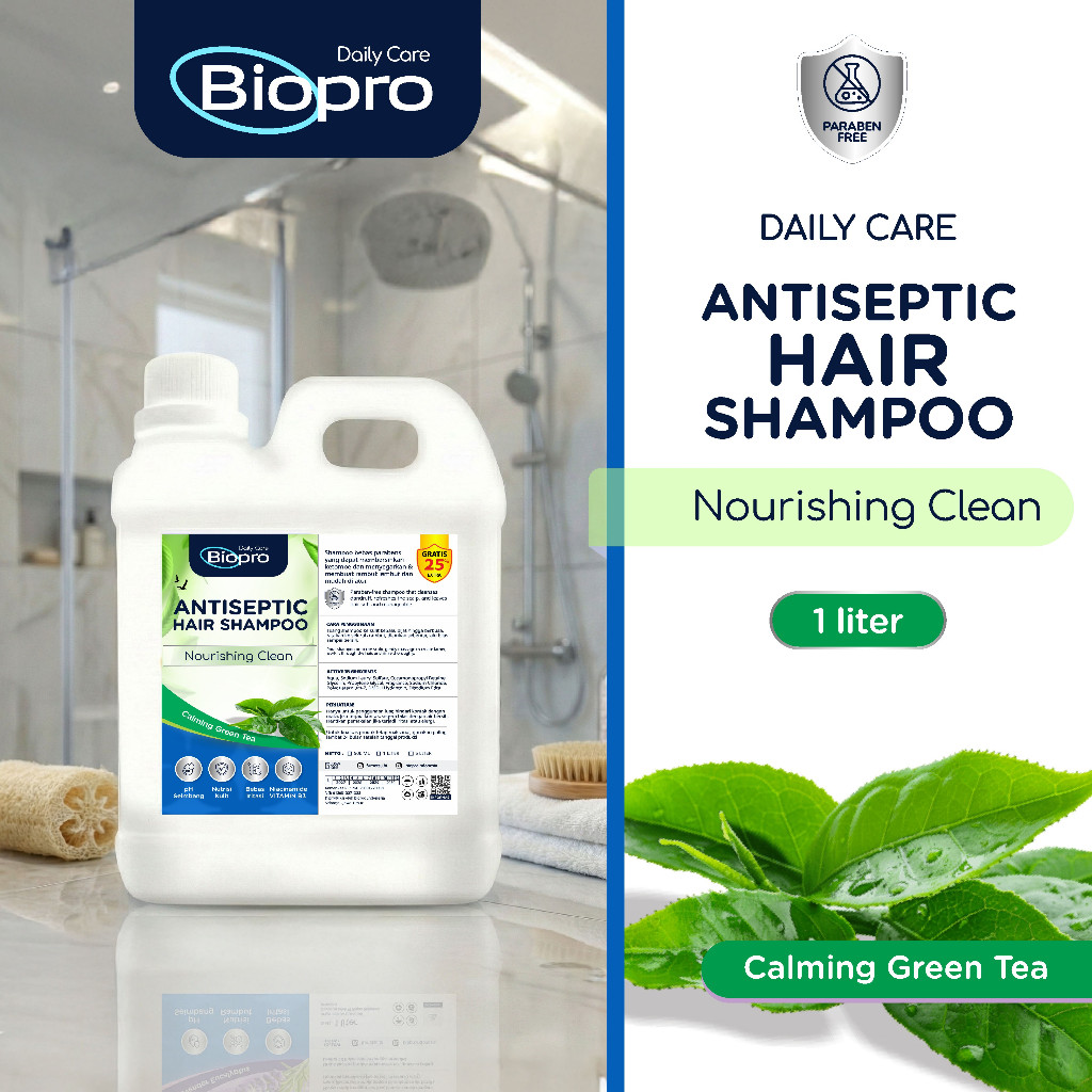 Shampoo Anti Dandruff Extra Harum Aroma Segar / Shampoo Anti Ketombe / Shampoo Antiseptik Kemasan 1 Liter Jerigen