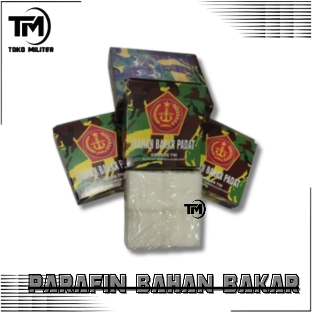 Parafin Bahan Bakar Padat Aman Outdoor Camping Hiking