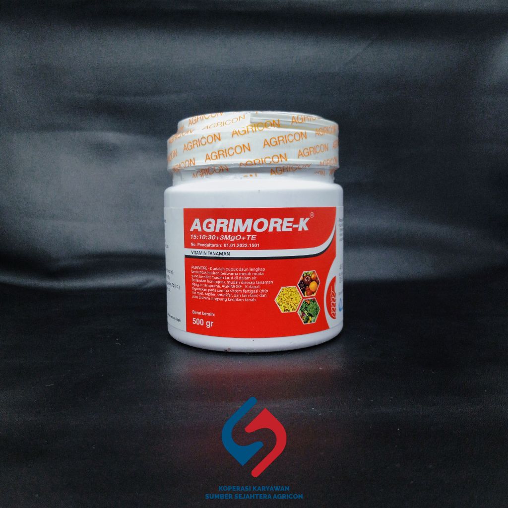 Jual AGRIMORE K Vitamin Pupuk Tanaman 500 gram Agricon | Shopee Indonesia