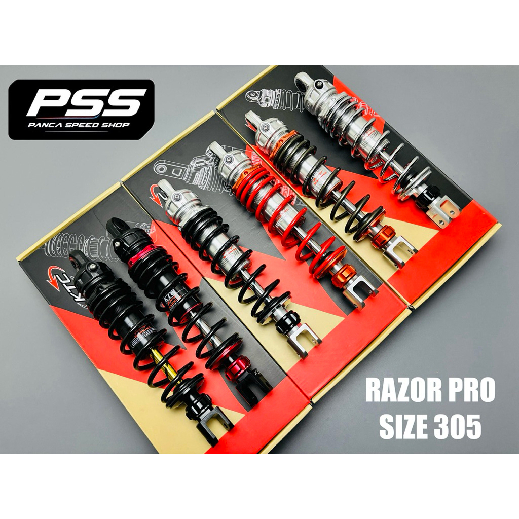 Jual SHOCKBREAKER SHOCK KTC RAZOR PRO AEROX 155 NMAX UKURAN 305 MM NEW ...