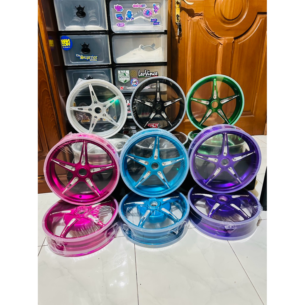 Jual Velg Bintang Model 1O1 Factory Copy Non Brand Vespa Matic Sprint ...