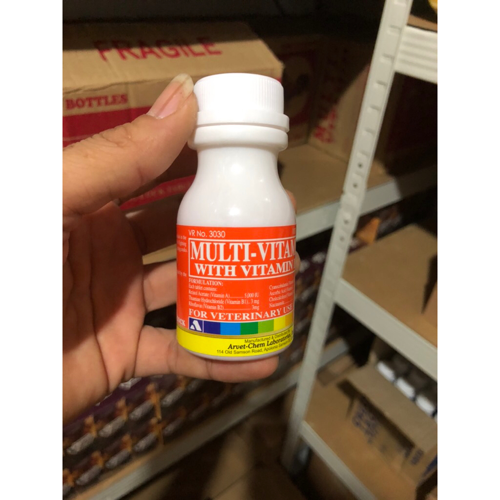 Jual Vitamin ayam aduan Multivitamin 100 tablet, dan Multi power 50 ...