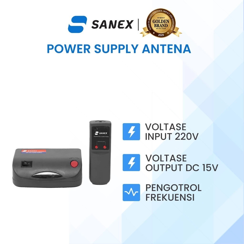 Jual Booster Antenna remote Sanex / Power Supply TV Antena remote ...